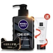 聚划算百亿补贴： NIVEA 妮维雅 深黑系列男士洁面乳 150g（赠氨基酸洁面60g）