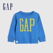 20日0点！ Gap 盖璞 儿童LOGO抓绒圆领卫衣