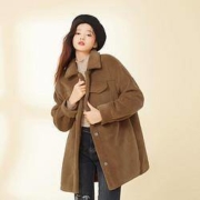 La Chapelle 拉夏贝尔 21256-03FD-89 女士羊羔绒外套