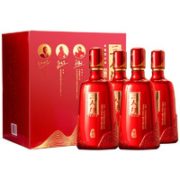 LUZHOULAOJIAO 泸州老窖 三人炫精品礼盒装52度 500ml*4瓶