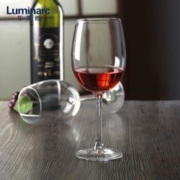 乐美雅法国弓箭红酒杯无铅玻璃套装组合6只装350ML