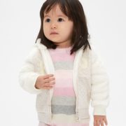 20日0点！ Gap 盖璞 婴儿洋气LOGO卫衣外套 低至52元（前1小时，需用券）