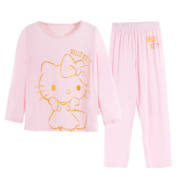 聚划算百亿补贴： HELLO KITTY 凯蒂猫 女童秋衣秋裤套装