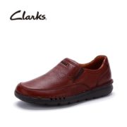 休闲舒适！clarks 其乐 Unnature Easy 261279528 舒适套脚男士皮鞋