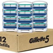 国内299元！中亚Prime会员！Gillette 吉列 锋隐5 剃须刀头 12件装 含税到手约161.28元
