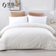 不易钻毛！佳佰 澳洲羊毛被 米白 220*240cm 8斤
