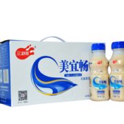 PLUS会员限上海！ 三剑客 美宜畅乳酸菌牛奶饮品 原味 338ml*10瓶