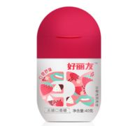 清新口味，随嚼随到！Orion 好丽友 EX 无糖口香糖 草莓冰淇淋味 40g