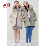 20日0点：HM 0933315 女士连帽派克大衣