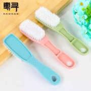惠寻 素色清洁刷  弯柄刷3把