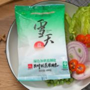 雪天 绿色加碘精制盐 400g*7包