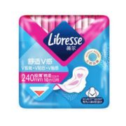 PLUS会员！ Libresse 薇尔 极薄瞬吸绵柔卫生巾 240mm*16p