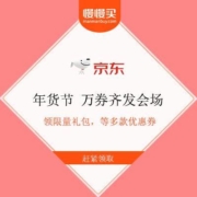 京东 年货节万券齐发 火拼新年礼 拼团得好价