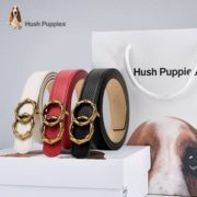 Hush Puppies 暇步士 女士真皮皮带 3色