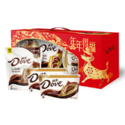 聚划算百亿补贴：Dove 德芙 牛奶巧克力 588g