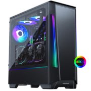 PHANTEKS 追风者 P360X 中塔钢化玻璃幻彩台式电脑水冷机箱