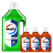 聚划算百亿补贴：Walch 威露士 衣物家居消毒液 1.5L*1瓶 +60mL*3瓶