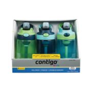 包邮包税！CONTIGO 康迪克 儿童防漏运动水杯 414ml 3只装