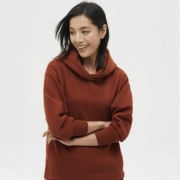聚划算百亿补贴：Gap 盖璞 656529 女装磨毛抓绒套头连帽衫