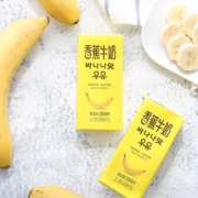 百亿补贴：新希望 香蕉牛奶 200mlx12礼盒装