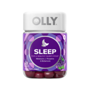 安神促睡 改善睡眠 无依赖 50粒 OLLY Sleep褪黑素软糖