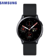 SAMSUNG 三星 Galaxy Watch Active 2 智能手表 水星黑 44mm铝