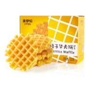 PLUS会员：LYFEN来伊份 格子华夫饼500g*5件