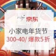 促销活动： 京东年货节 小家电专场活动