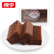 桃李 黑巧克力布朗尼蛋糕180g*3盒