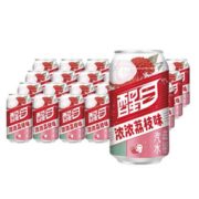 限地区、Plus会员！醒目 荔枝口味碳酸饮料 330ml*24瓶