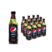 限地区：百事可乐 无糖 Pepsi 碳酸饮料 青柠味  500ml*12瓶*2件
