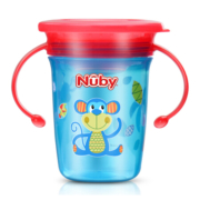 Nuby（努比）儿童水杯 240ml带手柄
