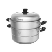 20日0点： Midea 美的 MP-ZG26Z02 不锈钢蒸锅 2层 26cm