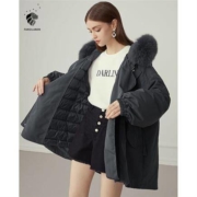 18点：FANSILANEN 范思蓝恩 Z204119 女士羽绒服