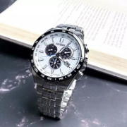 Citizen 西铁城 空中之鹰系列 CB5874-90A 男士三眼计时光动能五局电波手表