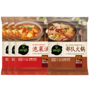 韩国CJ希杰旗下 必品阁 韩式部队火锅+泡菜汤 4袋