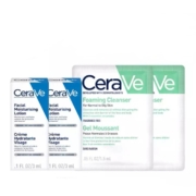 CeraVe 适乐肤 烟酰胺焕亮组合包（修护乳3mlx2+洁面啫喱1.5mlx2）