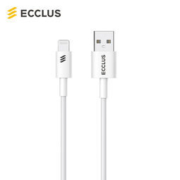 Ecclus MFi认证 Lightning to USB数据线 1.2米 白色