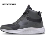 百亿补贴：Skechers/斯凯奇 男子 皮革拼接 休闲运动鞋 666071