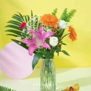 plus会员：花点时间 鲜花速递 岁月如歌  定制花束