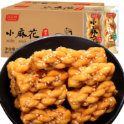 比比赞  小麻花  箱装500g约80个