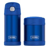 21日10点！考拉海购黑卡会员！THERMOS 膳魔师 儿童不锈钢保温杯 355ml+食物罐 290ml 套装