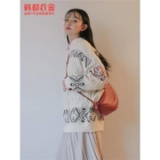 韩都衣舍 MX0095 女士套头针织衫