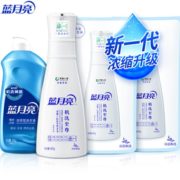 28日0点！luemoon 蓝月亮 浓缩洗衣液 4件套（500g+660g+600g*2袋） 9.9元