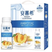 伊利 安慕希 酸牛奶 黄桃燕麦 200g*10瓶
