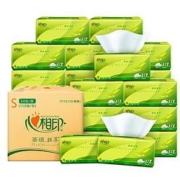 10点开始、88VIP： 心相印 茶语丝享系列 抽纸 3层150抽24包（132mm*190mm) *3件