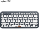 Logitech 罗技 K380 多设备蓝牙键盘 LINE FRIENDS系列-布朗熊