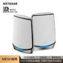 NETGEAR 美国网件 Orbi RBK852 三频Mesh分布式高速路由器 2件装 组合速率AX12000M