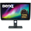 BenQ 明基 SW321C Pro 32英寸4K 10bit HDR广色域 高色准 硬件校准 印刷级专业摄影电脑显示器（Type-c可充电）
