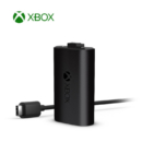 微软Xbox无线控制器 同步充电套件+USB-C线缆 2020款 锂离子充电电池 Type-C快充